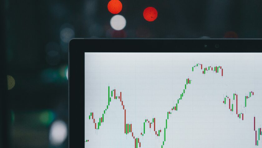 prijzen index met kleuren en cijfers