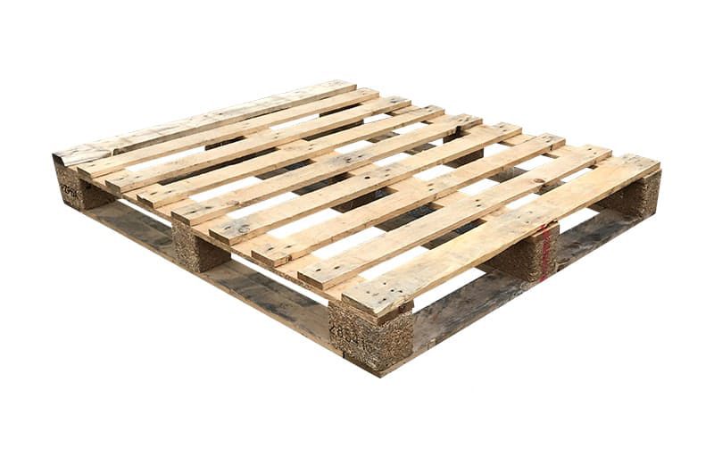 Block pallet perimeter base heavy weight 100x120cm, used product image