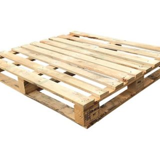 KLM Pallet blokpallet 100x120 omlopend