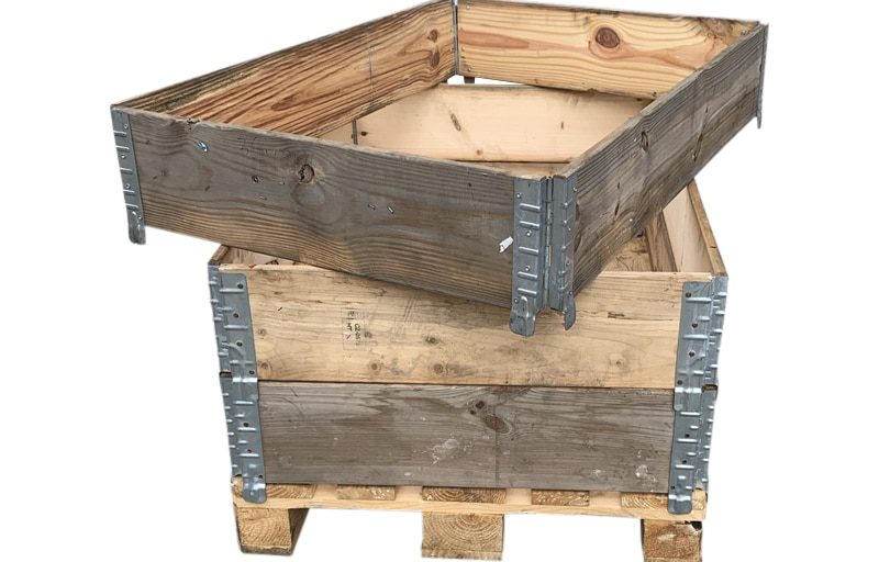 Palletrand 80x120x20cm, gebruikt product afbeelding