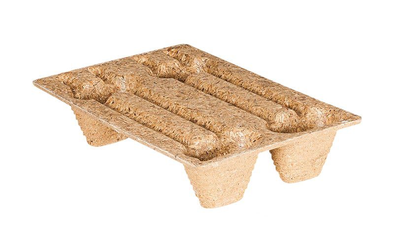 Wood fiber pallet 40X60cm, new product image
