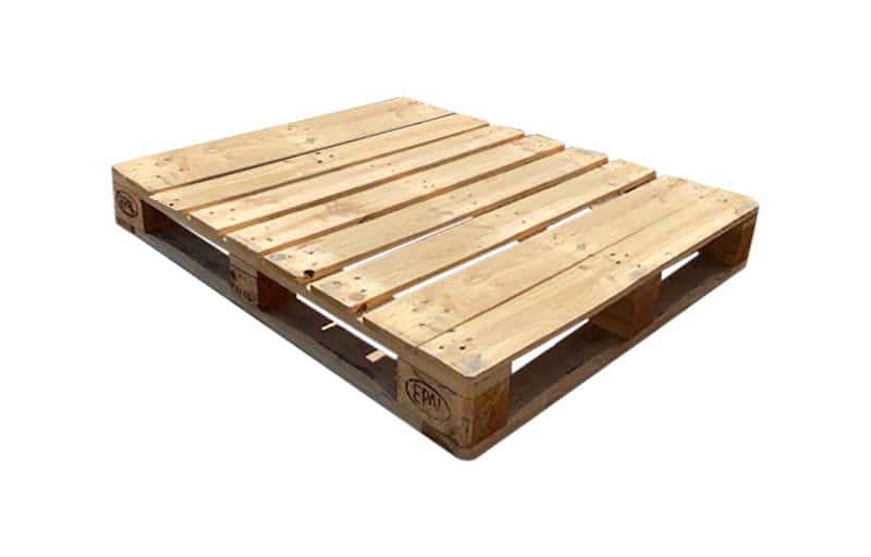 EPAL 2 pallet 100x120cm omlopend, gebruikt product afbeelding