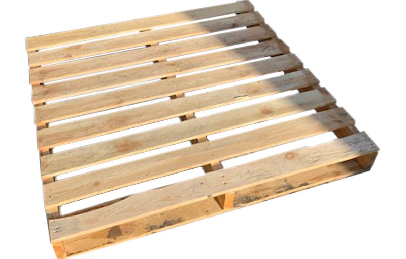 Balkpallet licht 120x120cm, gebruikt product afbeelding