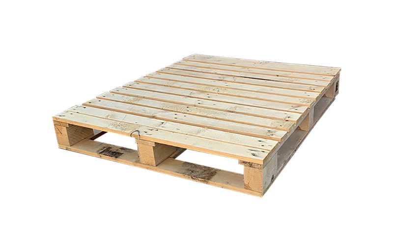 Blokpallet omlopend zwaar 100x120cm, nieuw product afbeelding