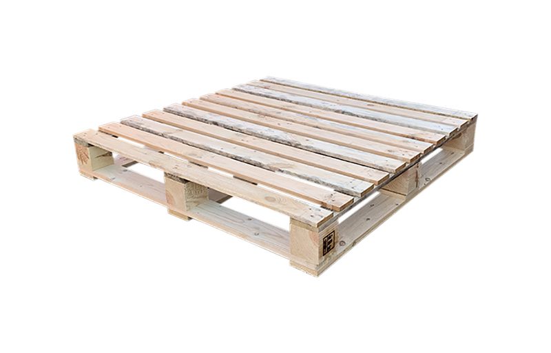 Blokpallet kruisdek zwaar 110x110cm, nieuw product afbeelding