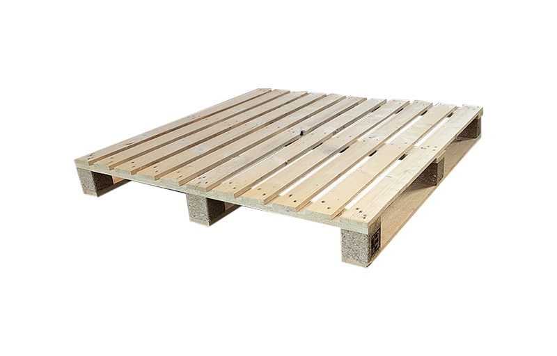 Blokpallet open halfzwaar 106x106cm, nieuw product afbeelding