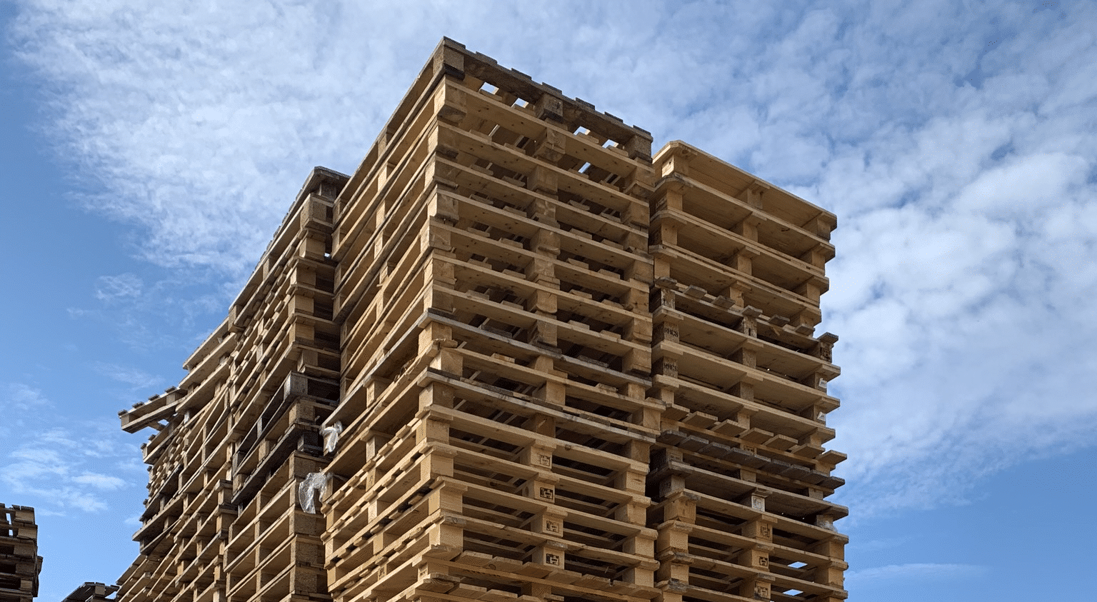 hergebruikte pallets