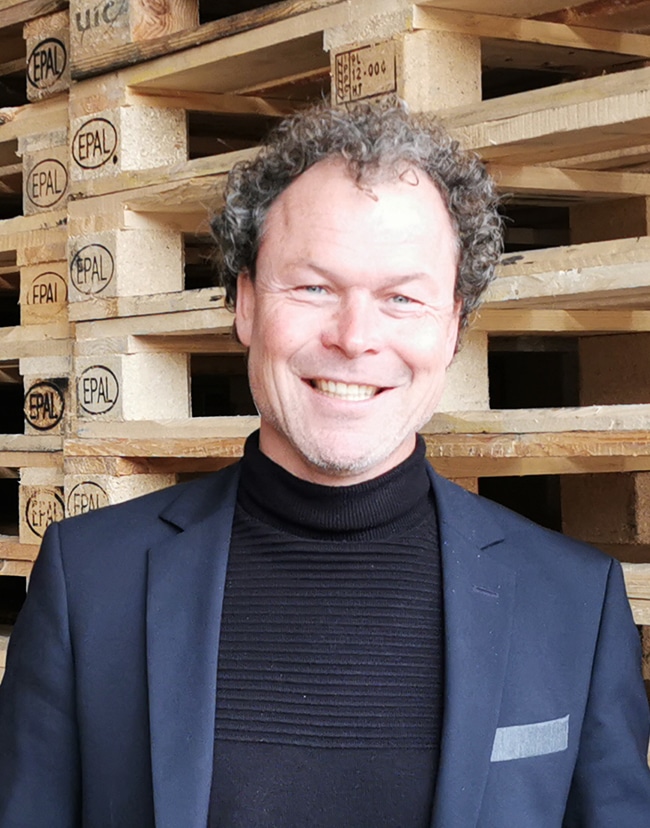 Frank Bennemeer Commercieel directeur Palletcentrale