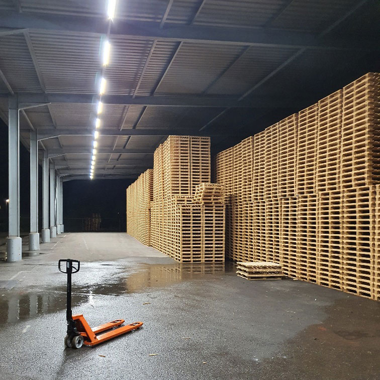 LED Verlicht palletcentrale productie 5