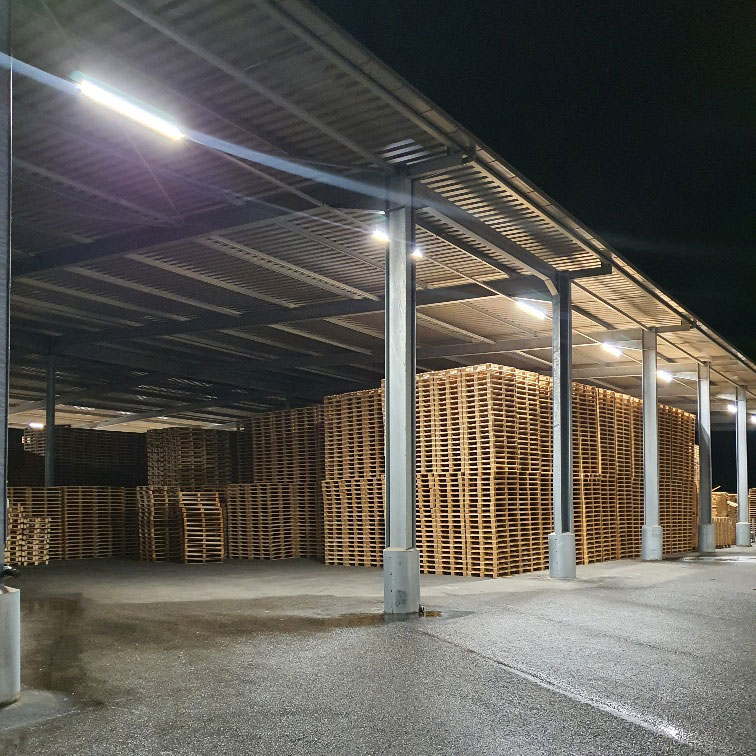 LED Verlicht palletcentrale productie 4