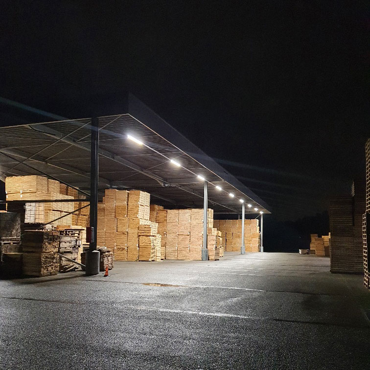 LED Verlicht palletcentrale productie 1