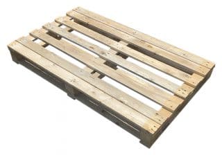 Blokpallet met kruisdek