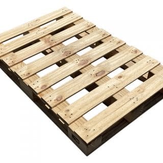 Blokpallet omloop 72x108cm, gebruikt 100717