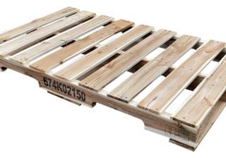 Balkpallet 72x120cm, gebruikt