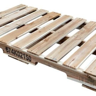 Balkpallet 72x120cm, gebruikt