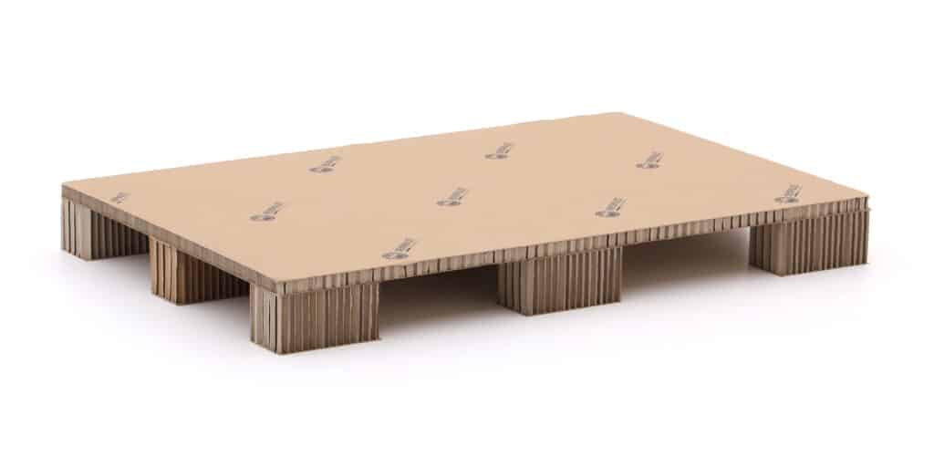 Kartonnen pallet licht 80x120cm, nieuw product afbeelding