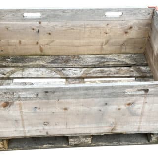 Houten kist multiplex 80x120x73cm, gebruikt