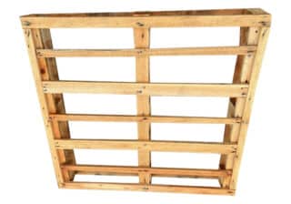 Blokpallet mix open omlopend111x114cm, gebruikt, bovenkant