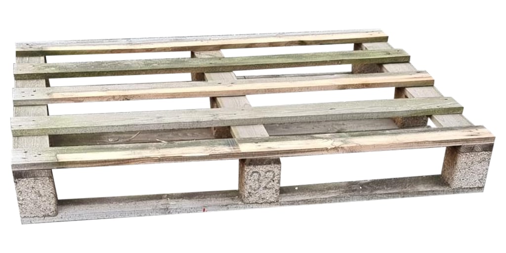 Blokpallet licht 80x100cm, gebruikt product afbeelding