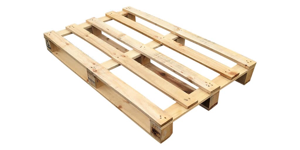 Blokpallet open licht 76x120cm, gebruikt product afbeelding