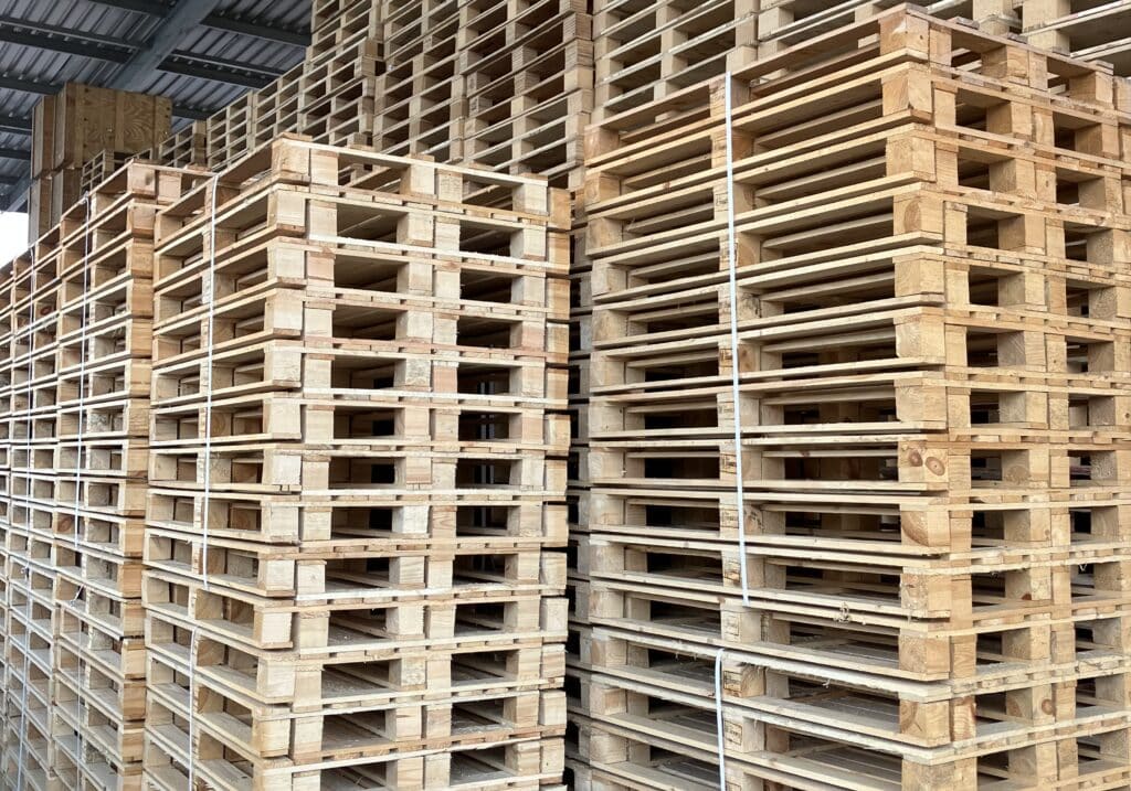 Blokpallet open licht