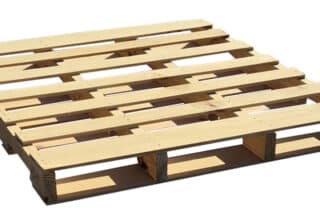 100996 - Balkpallet 112x127cm, gebruikt