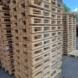100692 - Blokpallet open 75x75cm, gebruikt