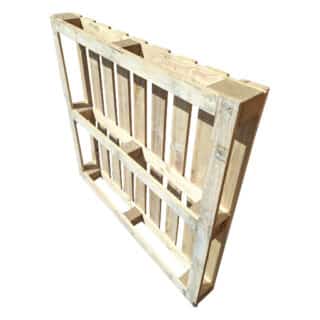 101005 - Blokpallet omlopend halfzwaar 114x120cm, gebruikt