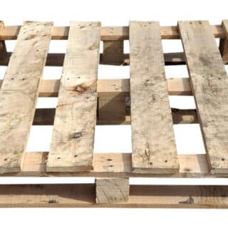 Blokpallet halfzwaar 97x113cm, gebruikt