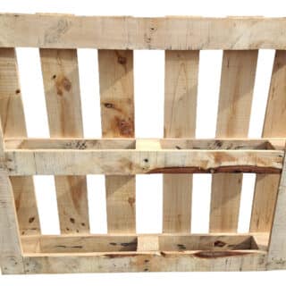 Blokpallet halfzwaar 97x113cm, gebruikt