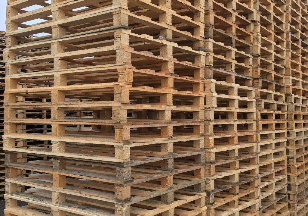 100920 - Blokpallet open 114x138cm, gebruikt