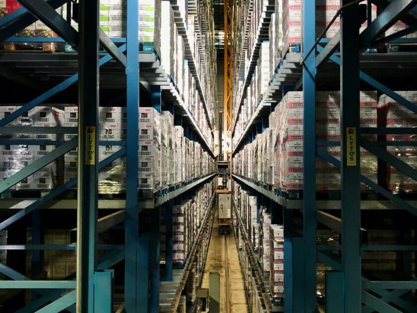 Pallet stellingen