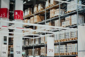 industriepallet magazijn
