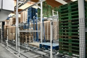 palletmachine als stapelaar