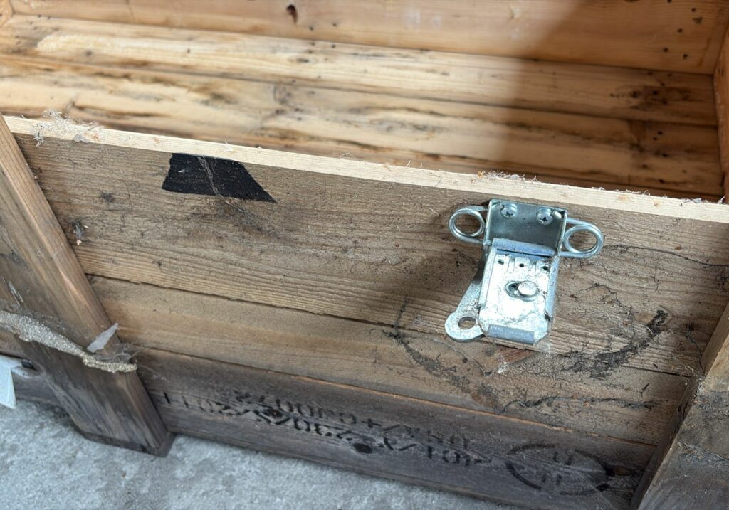 WEB-ZONH-040, Houten kist 80x120cm, gebruikt (2)