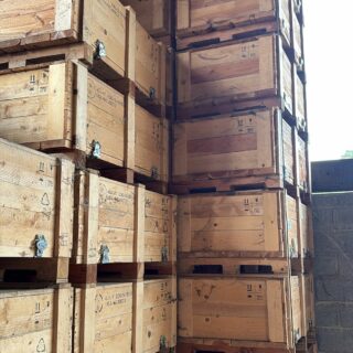 WEB-ZONH-040, Houten kist 80x120cm, gebruikt (2)