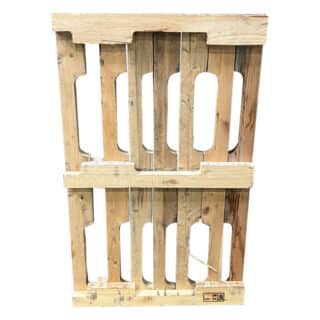 WEB-STAB-041 - Herbouwde balkpallet 70x130, gebruikt