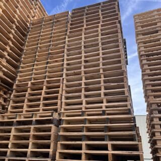 WEB-STAB-042 - Balkpallet Mixpartij L127 x B107-112, gebruikt