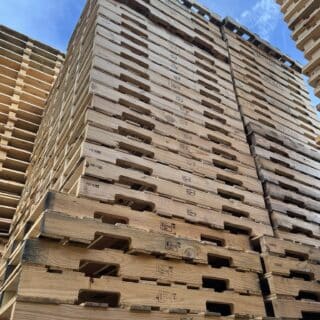 WEB-STAB-042 - Balkpallet Mixpartij L127 x B107-112, gebruikt