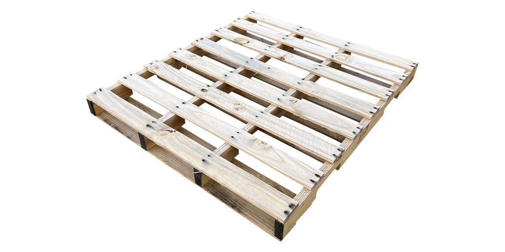 Balkpallet Mixpartij L:127 x B:107-112, gebruikt product afbeelding