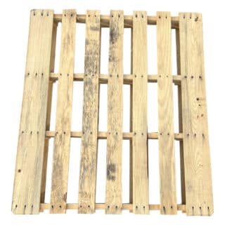 WEB-STAB-045 - 122x107cm balkpallet met vleugel HT behandeld, gebruikt (3)