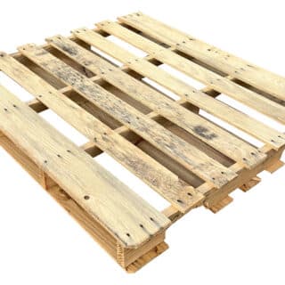WEB-STAB-045 - 122x107cm balkpallet met vleugel HT behandeld, gebruikt (3)