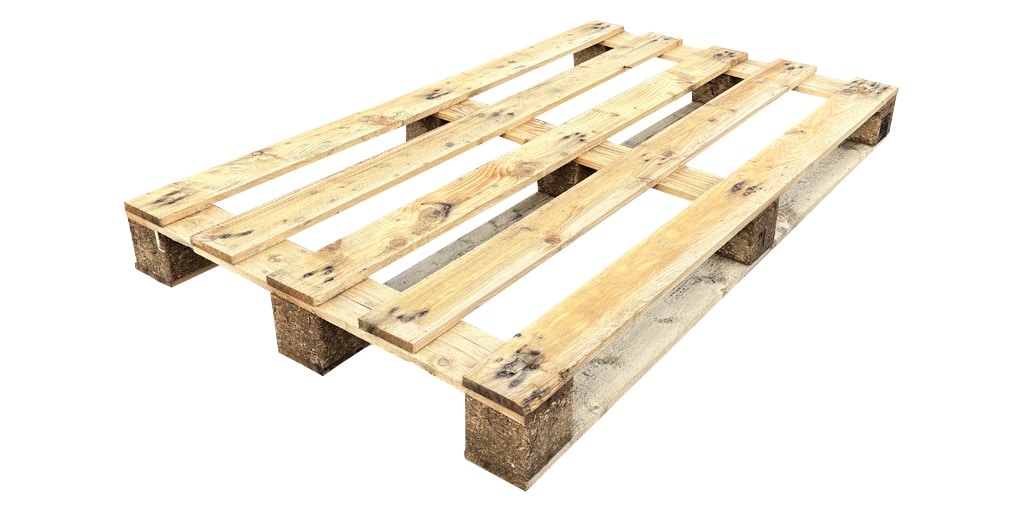 Blokpallet open 80x134cm, nieuw product afbeelding