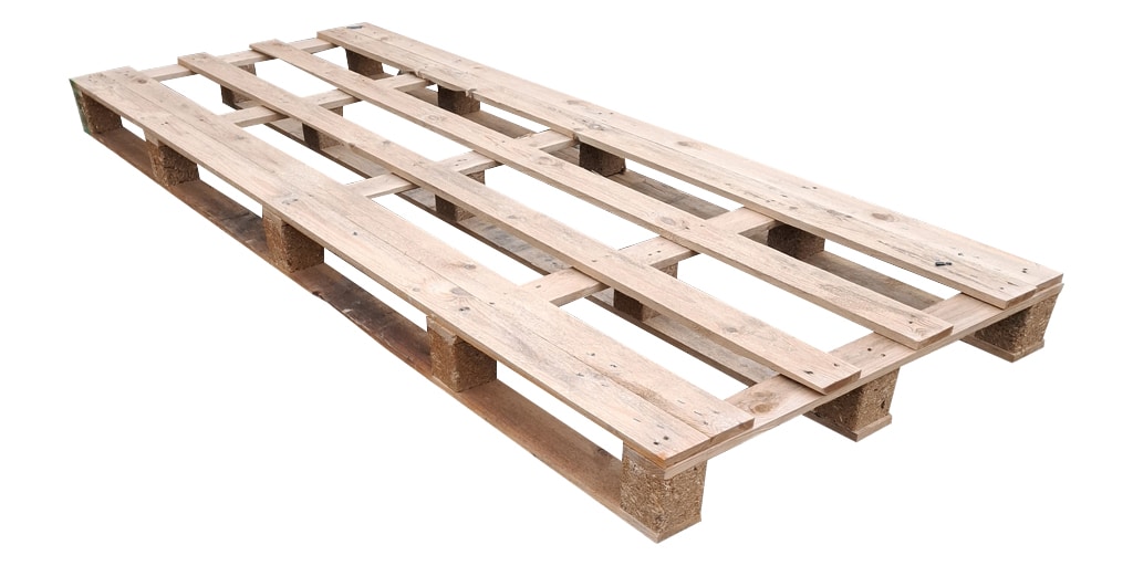 Blokpallet open 80x204cm, gebruikt product afbeelding