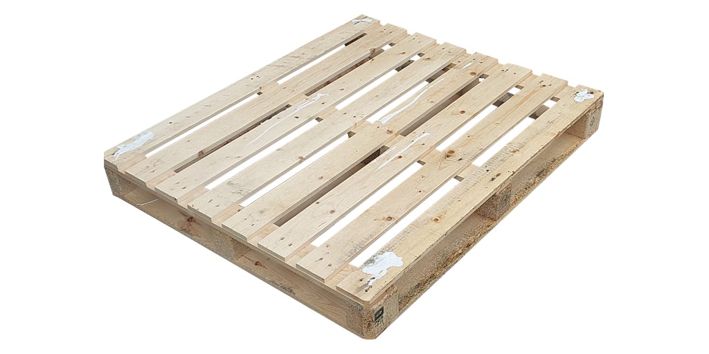 Blokpallet omlopend 105x125cm, nieuw product afbeelding
