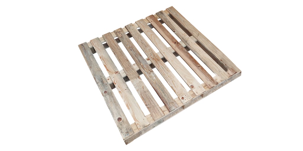 Blokpallet omlopend 114x120cm, nieuw product afbeelding