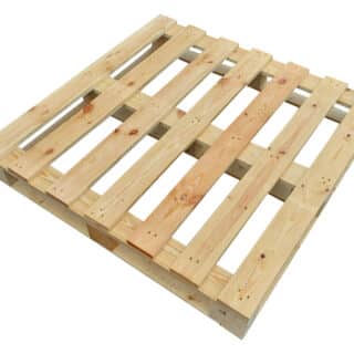 Blokpallet omlopend 113x114cm, nieuw