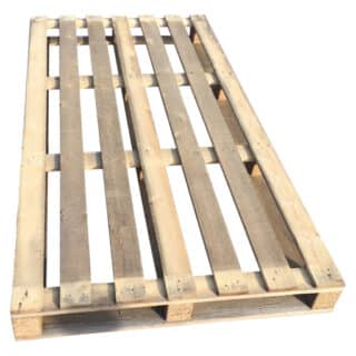 Blokpallet omlopend 115x234cm, gebruikt