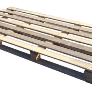 Blokpallet omlopend 115x234cm, gebruikt