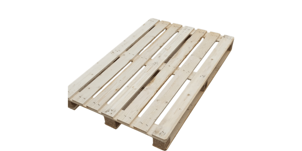 Blokpallet open halfzwaar 90x135cm, nieuw product afbeelding